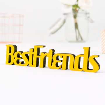 Schriftzug Best Friends