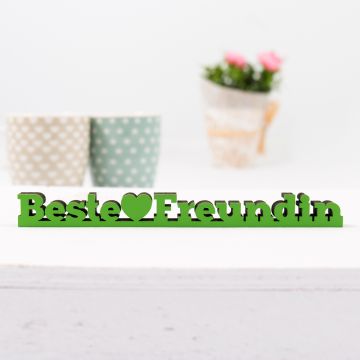 Schriftzug Beste Freundin