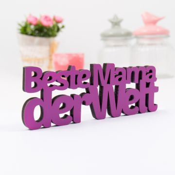 Schriftzug Beste Mama der Welt