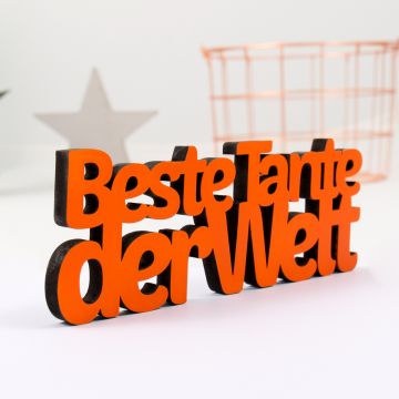Dekoschriftzug Beste Tante der Welt