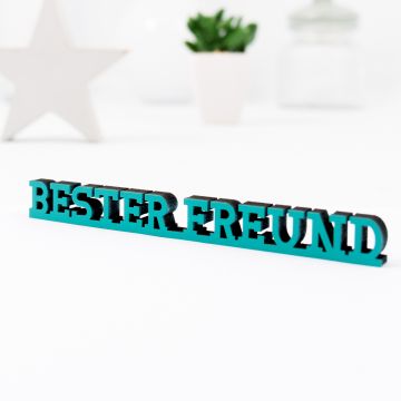 Schriftzug Bester Freund