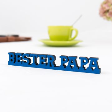 Dekoschriftzug "Bester Papa"