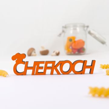 Schriftzug Chefkoch