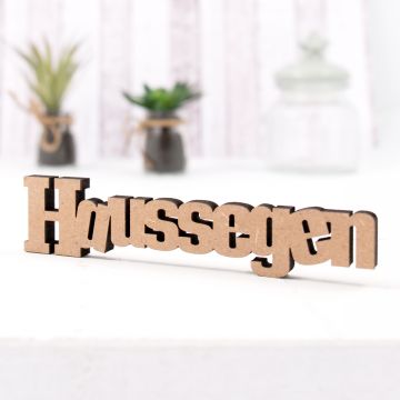 3D-Schriftzug Haussegen