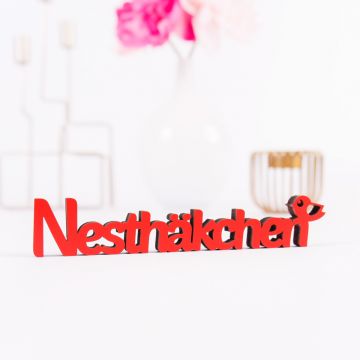 Schriftzüge aus Holz