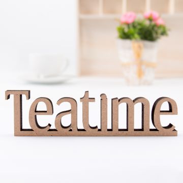 Schriftzug Teatime