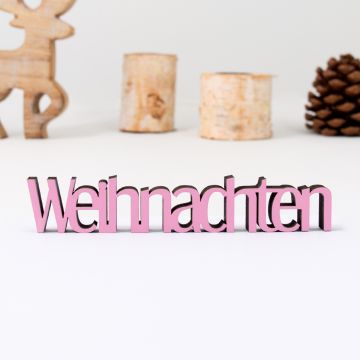 Schriftzug Weihnachten