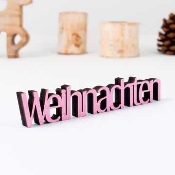 Schriftzug Weihnachten