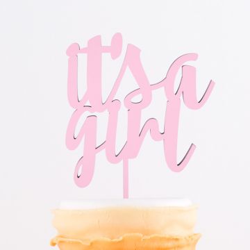 Cake Topper it's a girl