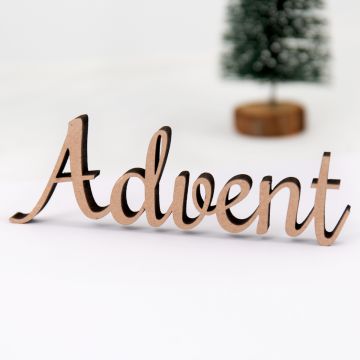 Schriftzug Advent