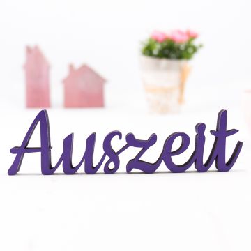 Schriftzug Auszeit