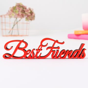 Schriftzug Best Friends