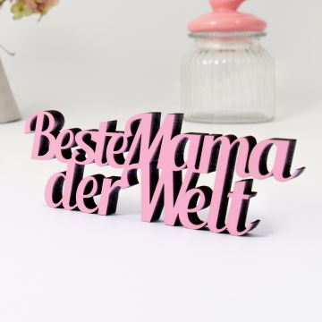 Schriftzug Beste Mama der Welt