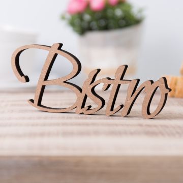 Schriftzug Bistro