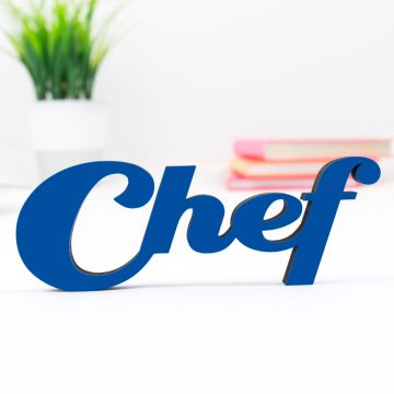 Schriftzug Chef