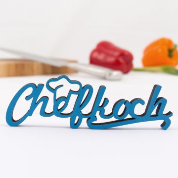 Schriftzug Chefkoch