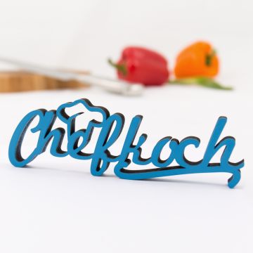 Schriftzug Chefkoch