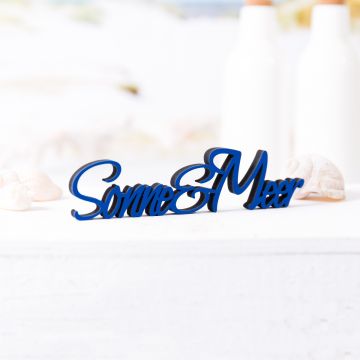 Schriftzug Sonne&Meer