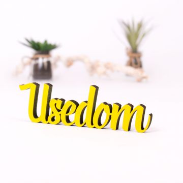 Schriftzug Usedom