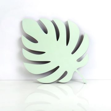 Monstera Blatt aus Holz