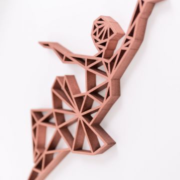 Origami nahaufnahme ballerina