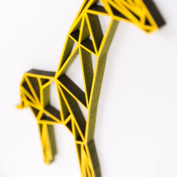 Origami Motiv Giraffe