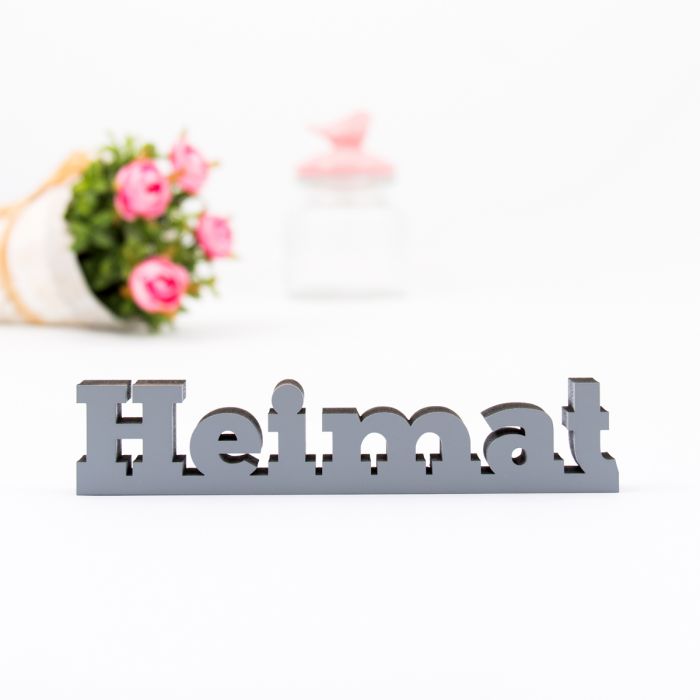 3D-Schriftzug Heimat