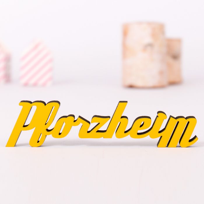 Dekoschriftzug Pforzheim