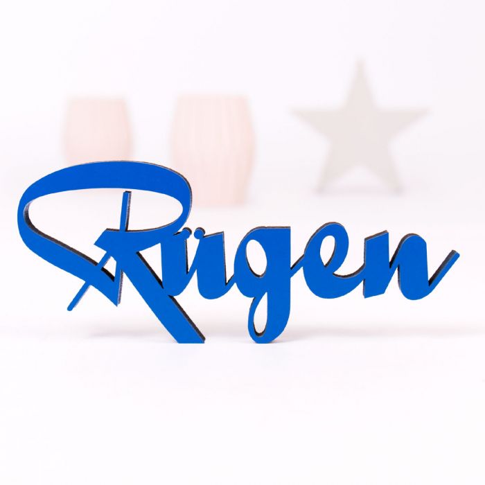 Dekoschriftzug Rügen